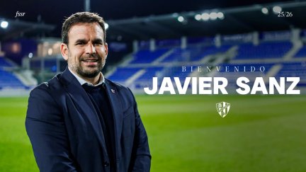 Imagen del nuevo director deportivo de la SD Huesca.