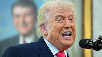 Donald Trump este martes en la Casa Blanca. / EFE