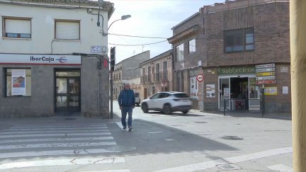 San Juan de Mozarrifar ha despertado sin agua por la rotura de una tubería./ Aragón TV