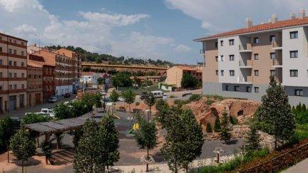 La parcela para las 20 viviendas se ubica en la calle Margarita Salas de Teruel. / Ayuntamiento de Teruel