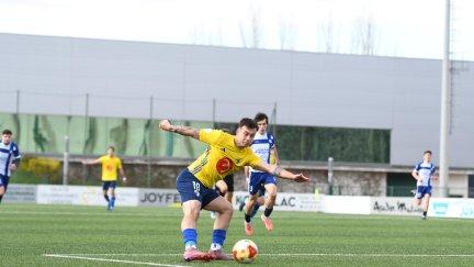 Empate del CD Ebro ante la Mutilvera (1-1). Foto: X @CDEbro