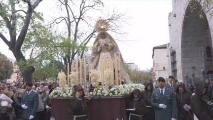Paso de Nuestra Señora de los Ángeles. / Aragón TV