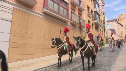 Este desfile es uno de los actos más tradicionales. / Aragón TV