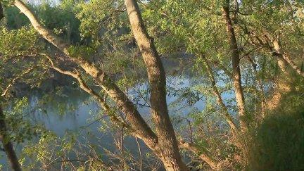 El cadáver ha sido localizado en una zona de difícil acceso. / Aragón Tv