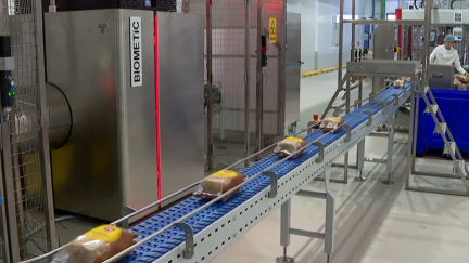 Planta de la empresa Dr. Schar en Alagón. / Aragón TV
