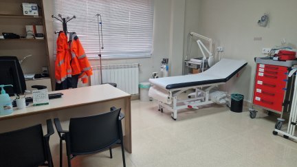 Consulta en un centro de salud rural aragonés. / Gobierno de Aragón