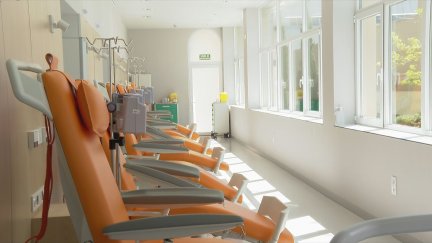 Nueva zona del Hospital de Día de Oncohematología. / Aragón TV