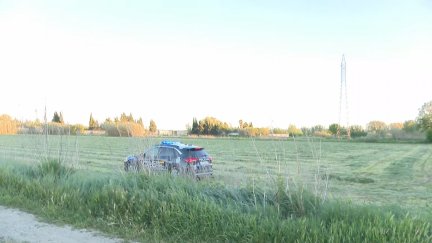 Zona de la ribera del río Gállego donde se ha encontrado en cuerpo de Ares Tiziano. / Aragón TV