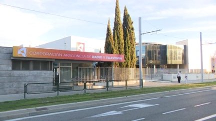 Sede de la Corporación Aragonesa de Radio y Televisión (CARTV). / Aragón TV