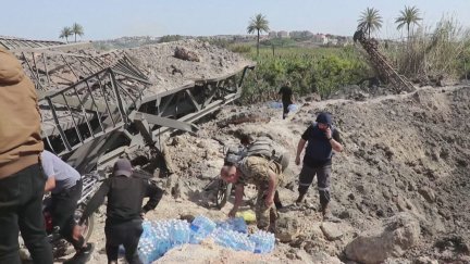 Destrucción en el Líbano tras un ataque/ AFP