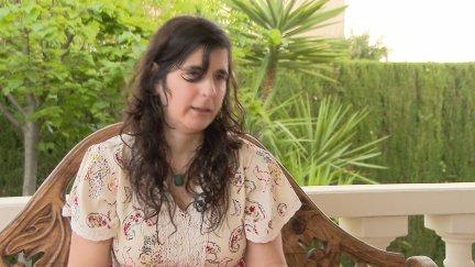 Leticia Murillo padece la enfermedad de Huntington. / Aragón TV