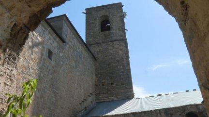 El Monasterio de San Victorián en el Pueyo de Araguás abre sus puertas a las visitas./ Aragón TV