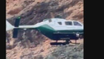 El montañero se encontraba en la vía Endrija, en el término municipal de Las Peñas de Riglos. / Aragón TV