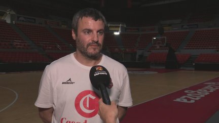 Carlos Cantero atiende a Aragón Deporte.