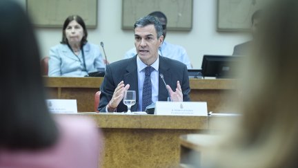 Imagen de archivo de Pedro Sánchez, en una intervención en Naciones Unidas./ Europa Press. Jesús Hellín