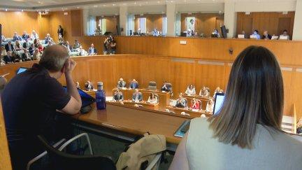 Los grupos parlamentarios toman la palabra este miércoles en las Cortes. / Aragón TV