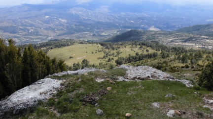 Sierra de Gabardón, Fiscal (Huesca)./ Google Maps