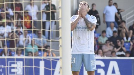 Un momento del pasado partido ante la SD Huesca