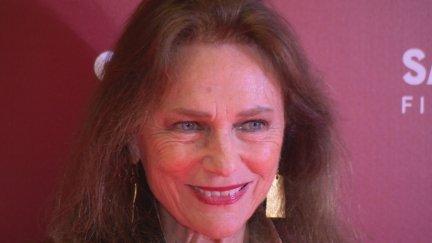 La actriz británica Jacqueline Bisset durante su visita a la ciudad/ Aragón TV