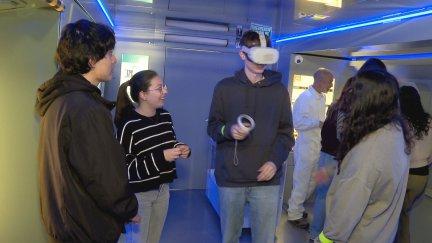 'Escape room' financiero en el IES Pirámide de Huesca. / Aragón TV