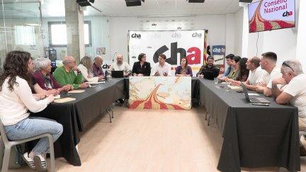 Jorge Pueyo preside el Consello Nazional de Chunta Aragonesista (CHA). / Europa Press