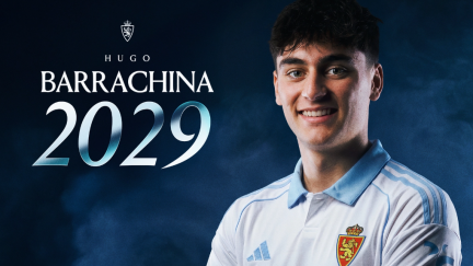 Anuncio de la renovación de Hugo Barrachina hasta 2029