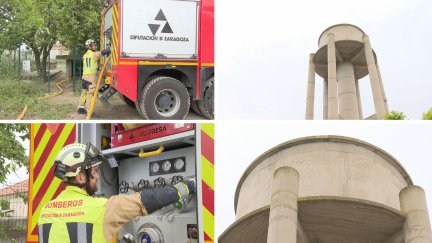 13 municipios de la Ribera Baja del Ebro, afectados por una avería en la red de abastecimiento de agua. / Aragón TV