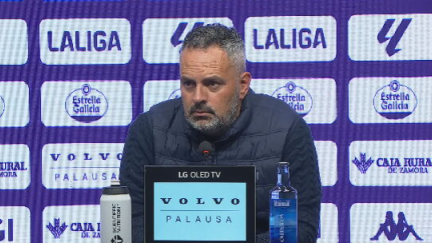 David Navarro, en la rueda de prensa.