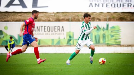 Imagen del encuentro disputado este domingo | Foto: Antequera CF