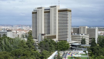 Vista general del hospital Gómez Ulla de Madrid. / EFE