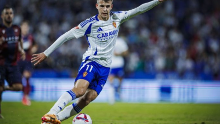 Bazdar, en un partido de la anterior temporada. Foto: LaLiga