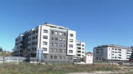 Imagen de archivo de varios bloques de viviendas. / Aragón TV