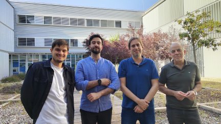 Ignacio García-Peiró, Miguel Encinas, José Luis Hueso y Jesús Santamaría./ Europa Press. Universidad de Zaragoza