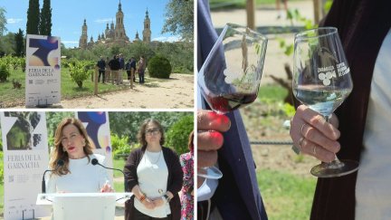 Presentación de la segunda edición de la Feria Internacional de la Garnacha en Zaragoza. / Aragón TV