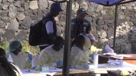 Controles de salud en el Congo por una epidemia de ébola, en una imagen de archivo. / Aragón Tv