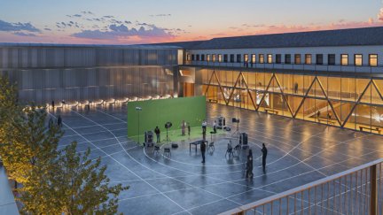Recreación de las futuras instalaciones de Distrito 7, en Zaragoza. / Ayuntamiento de Zaragoza