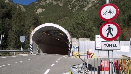 Vista general del túnel de Bielsa en su boca española. / Archivo / Gobierno de Aragón