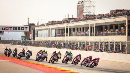 Imagen de una de las carreras de este domingo.