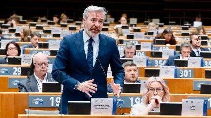 Jorge Azcón en el Comité Europeo de las Regiones. / Fabián Simón (DGA)