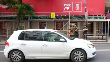 Sede del PSOE en la calle Ferraz de Madrid. / Europa Press