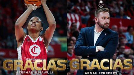 Mawuli y Arnau Ferreres abandonan el Casademont Zaragoza.