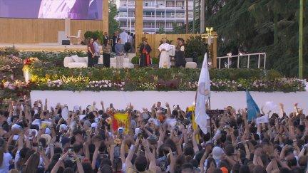 Medio millón de personas, en la vigilia con jóvenes de León XIV. | Aragón TV
