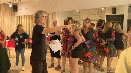 Imagen del casting que se ha celebrado este lunes en Teruel para conocer a los nuevos Isabel y Diego. / Aragón Tv