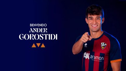 Ander Gorostidi, nuevo fichaje de la SD Huesca.