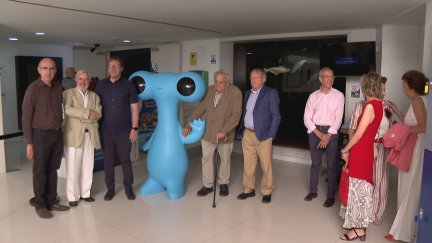 La Asociación Legado Expo ha homenajeado este domingo a 18 de los artífices de la muestra. / Aragón TV