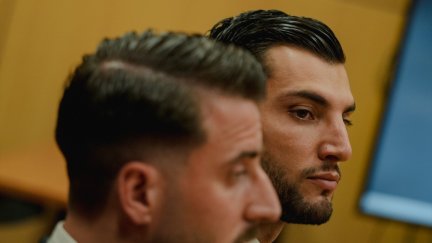 El futbolista Rafa Mir en la Audiencia Provincial de Valencia, a 28 de mayo de 2026. / Europa Press. Jorge Gil