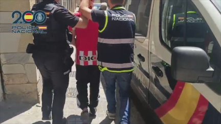 El asesinato se produjo en las inmediaciones de un bar de Torrero. / Aragón Tv