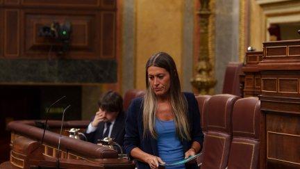 La portavoz de Junts en el Congreso, Miriam Nogueras. / Europa Press