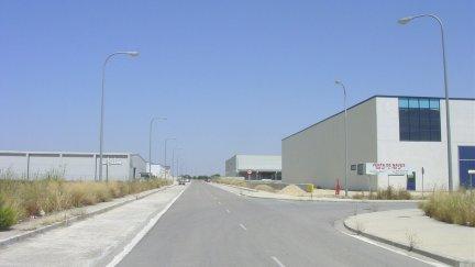 Polígono Llanos de la Estación, en Zuera. / IAF