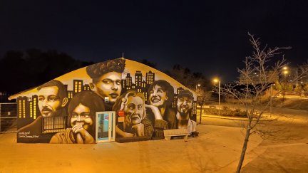 Centro vecinal Barrios del Sur, situado entre las calles La Isla del Tesoro y Ciudadano Kane.